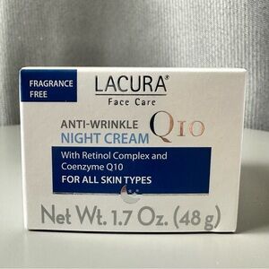 Lacura Face Cream- Anti- Wrinkle Night Cream- New Sealed